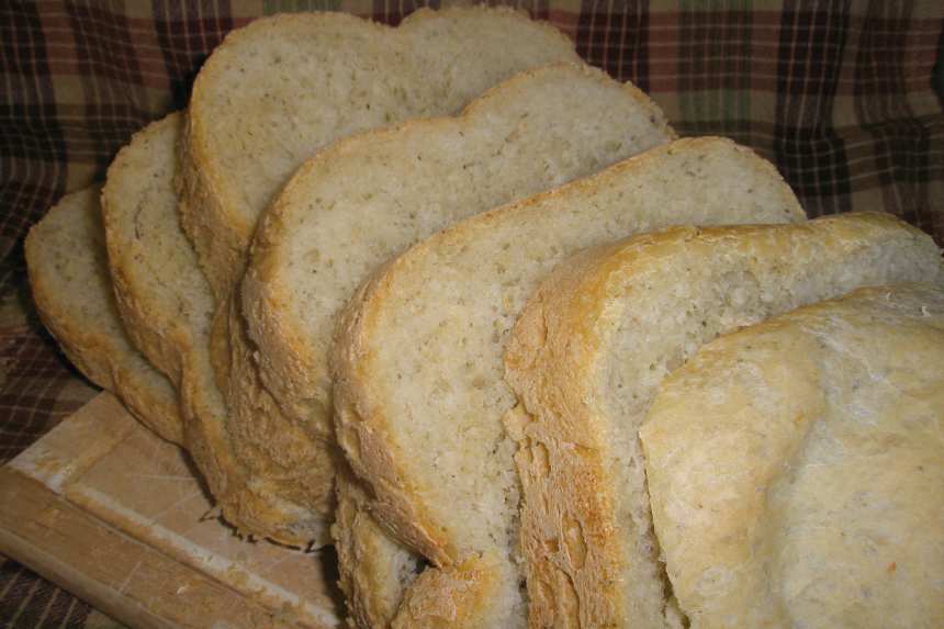 Bread Machine Italian Parmesan